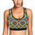 Tie Dye Heart shape Sports Bra