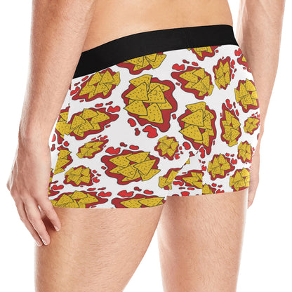 Nachos Pattern Print Design A03 Men's Boxer Briefs