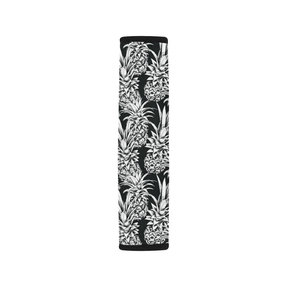 Pineapple Pattern Print Design PP08 Car Seat Belt Cover