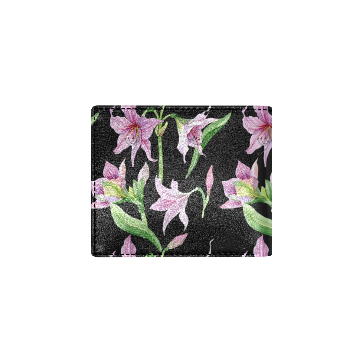 Amaryllis Pattern Print Design AL08 Men's ID Card Wallet