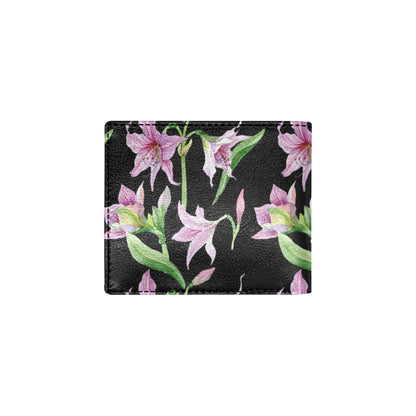 Amaryllis Pattern Print Design AL08 Men's ID Card Wallet