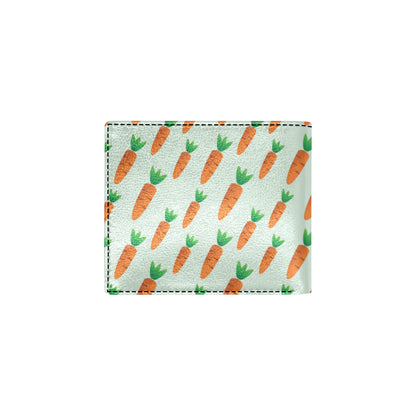 Carrot Pattern Print Design 05 Men's ID Card Wallet