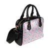 Cherry Blossom Pattern Print Design 01 Shoulder Handbag