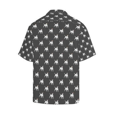 Bull Terriers Pattern Print Design 02 Men's Hawaiian Shirt