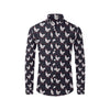 Chicken Pattern Print Design 03 Men's Long Sleeve Shirt