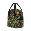 Bird Of Paradise Pattern Print Design BOP010 Insulated Lunch Bag