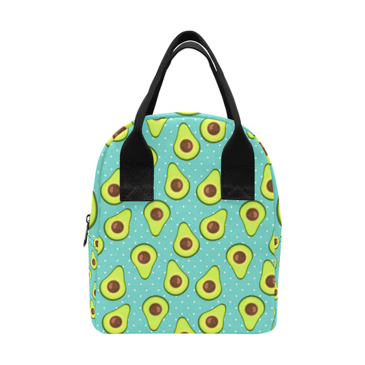 Avocado Pattern Print Design AC012 Insulated Lunch Bag