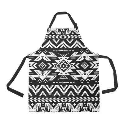 Tribal indians native aztec Apron with Pocket