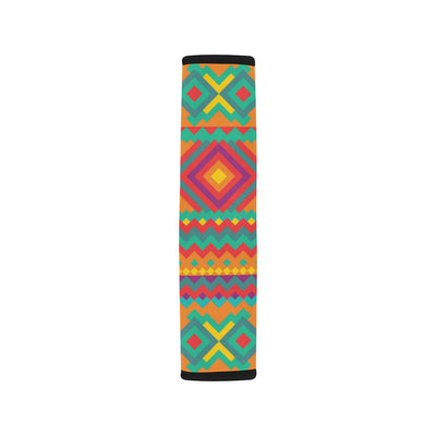 Mexican Pattern Print Design 04 Car Seat Belt Cover