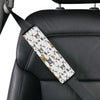 Bull Terriers Pattern Print Design 03 Car Seat Belt Cover