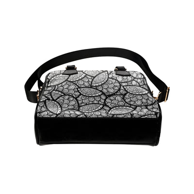 Polynesian Pattern Print Design A01 Shoulder Handbag