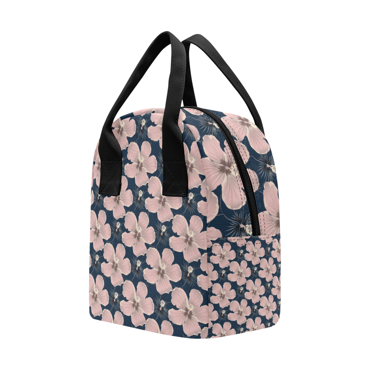 Plumeria Pattern Print Design PM018 Insulated Lunch Bag