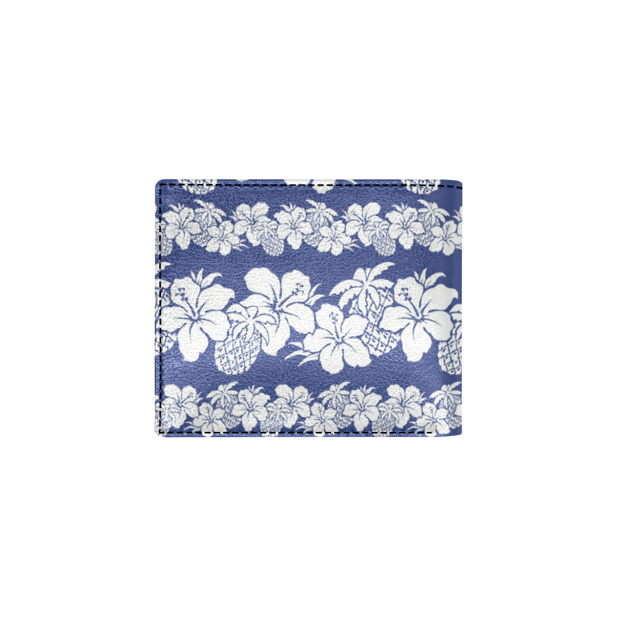 Hawaiian Themed Pattern Print Design H07 Men's ID Card Wallet