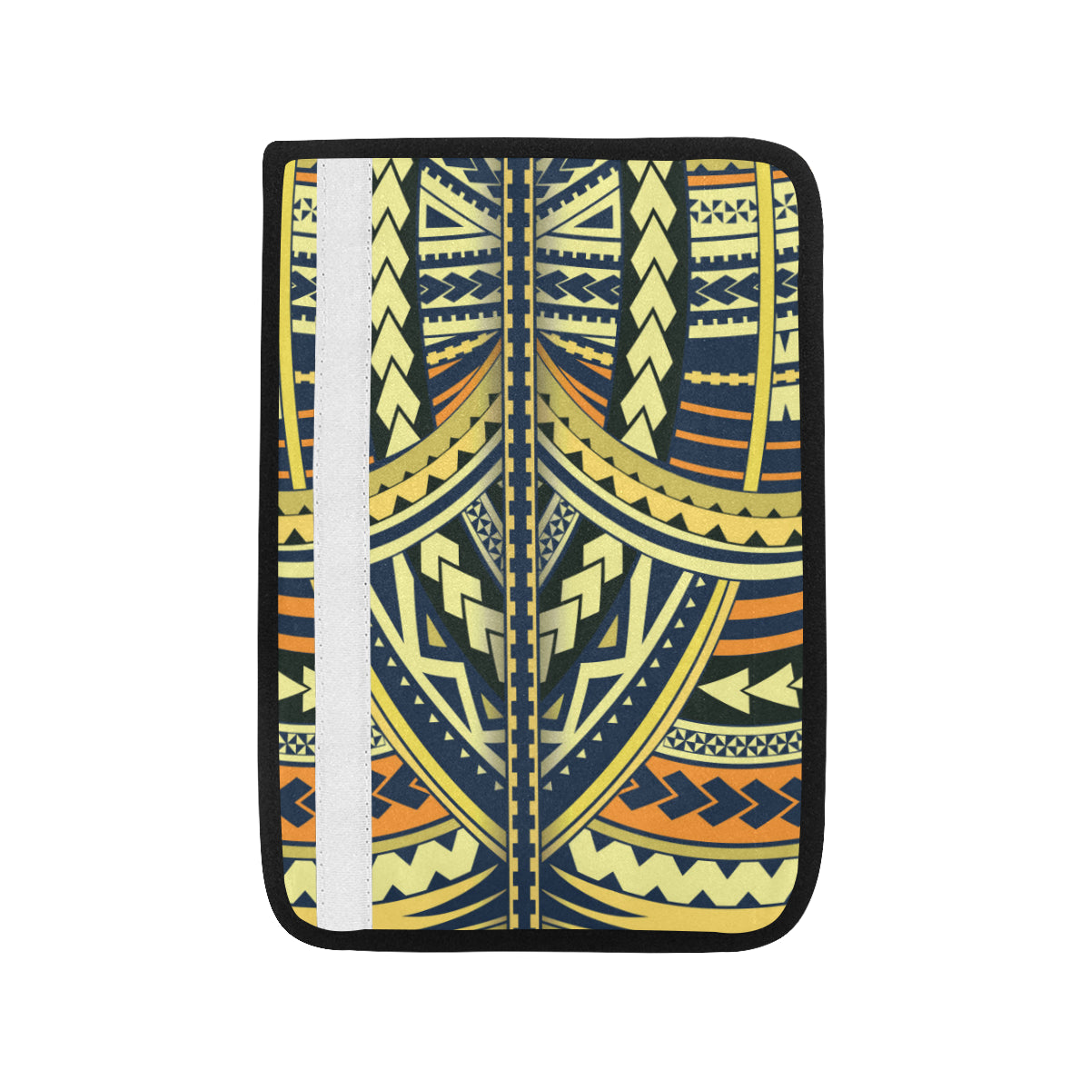 Polynesian Tattoo Print Car Seat Belt Cover