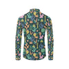 Cactus Pattern Print Design 05 Men's Long Sleeve Shirt