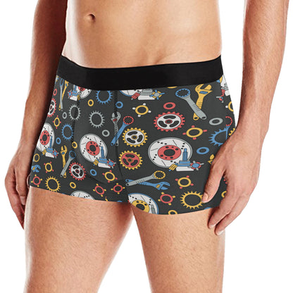 Mechanic Pattern Print Design 01 Men's Boxer Briefs