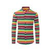 Mexican Blanket Classic Print Pattern Men's Long Sleeve Shirt