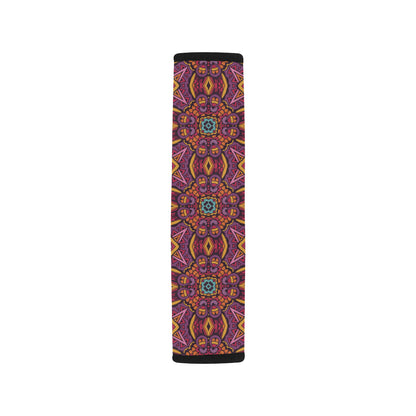 Bohemian Pattern Print Design 10 Car Seat Belt Cover