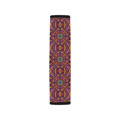 Bohemian Pattern Print Design 10 Car Seat Belt Cover