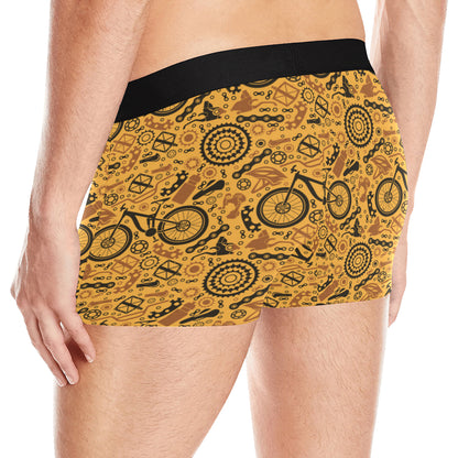Mountain bike Pattern Print Design 03 Men's Boxer Briefs