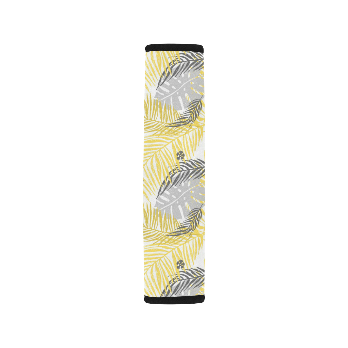 Palm Leaves Pattern Print Design PL012 Car Seat Belt Cover