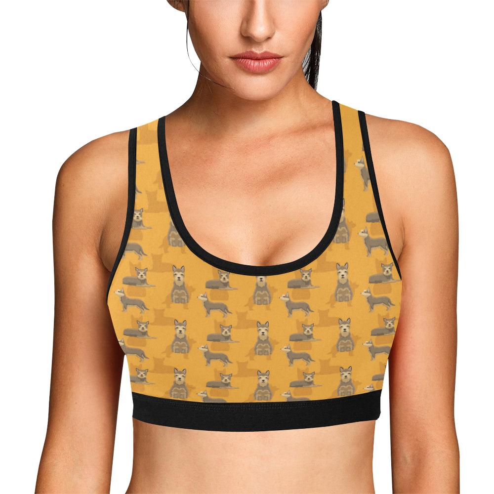 Berger Picard Pattern Print Design 01 Sports Bra