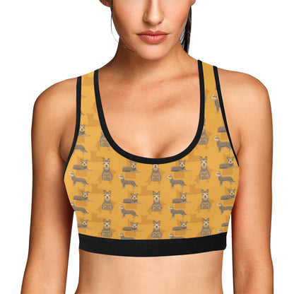 Berger Picard Pattern Print Design 01 Sports Bra