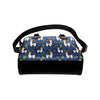 Llama Cactus Pattern Print Design 05 Shoulder Handbag