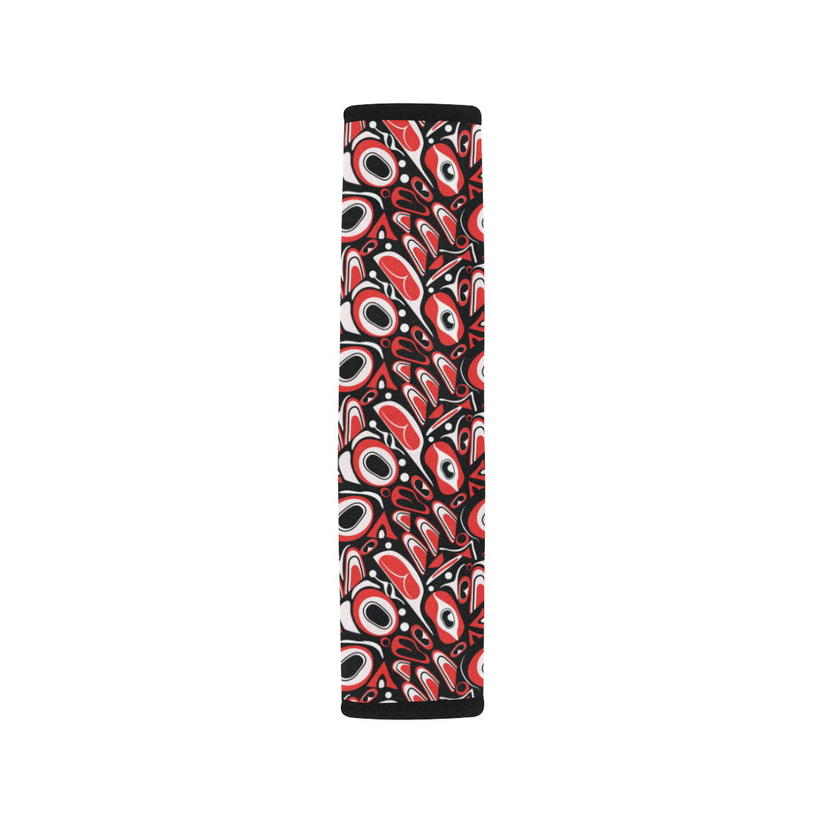 Totem Pole Texture Design Car Seat Belt Cover
