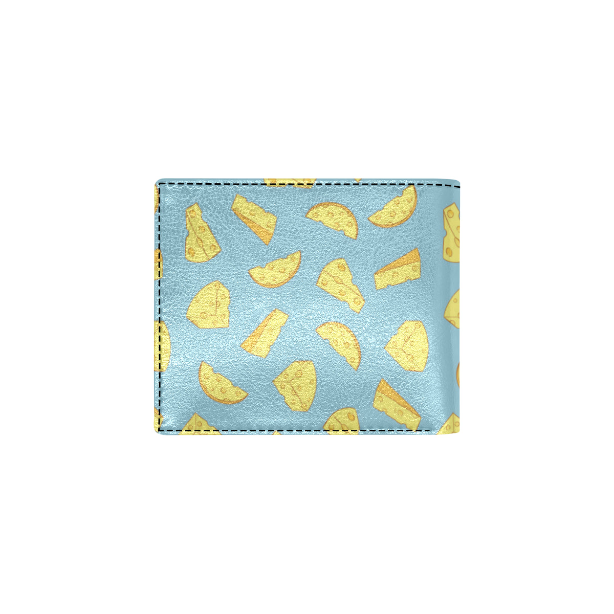Cheese Pattern Print Design 04 Men's ID Card Wallet