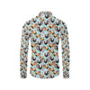 Rooster Themed Design Men's Long Sleeve Shirt