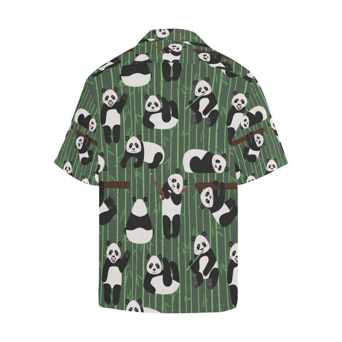 Panda Pattern Print Design A04 Men's Hawaiian Shirt