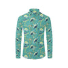 Sea Turtle Pattern Print Design T08 Men's Long Sleeve Shirt