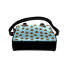 Poop Emoji Pattern Print Design A03 Shoulder Handbag