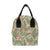 Bird Of Paradise Pattern Print Design BOP08 Insulated Lunch Bag