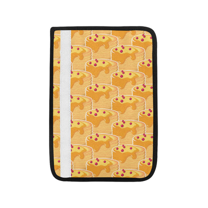 Pancake Pattern Print Design A04 Car Seat Belt Cover