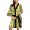 Polynesian Turtle Hawaiian Design Print Women Kimono Robe