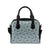 Beagle Pattern Print Design 02 Shoulder Handbag