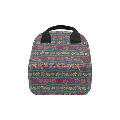 Hawaiian Themed Pattern Print Design H018 Insulated Lunch Bag