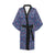 Medallion Pattern Print Design 05 Women's Short Kimono