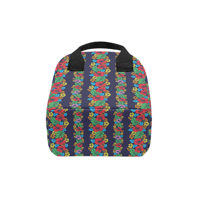 Hawaiian Themed Pattern Print Design H03 Insulated Lunch Bag