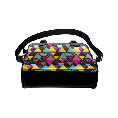 Geometric Colorful Pattern Print Design 02 Shoulder Handbag