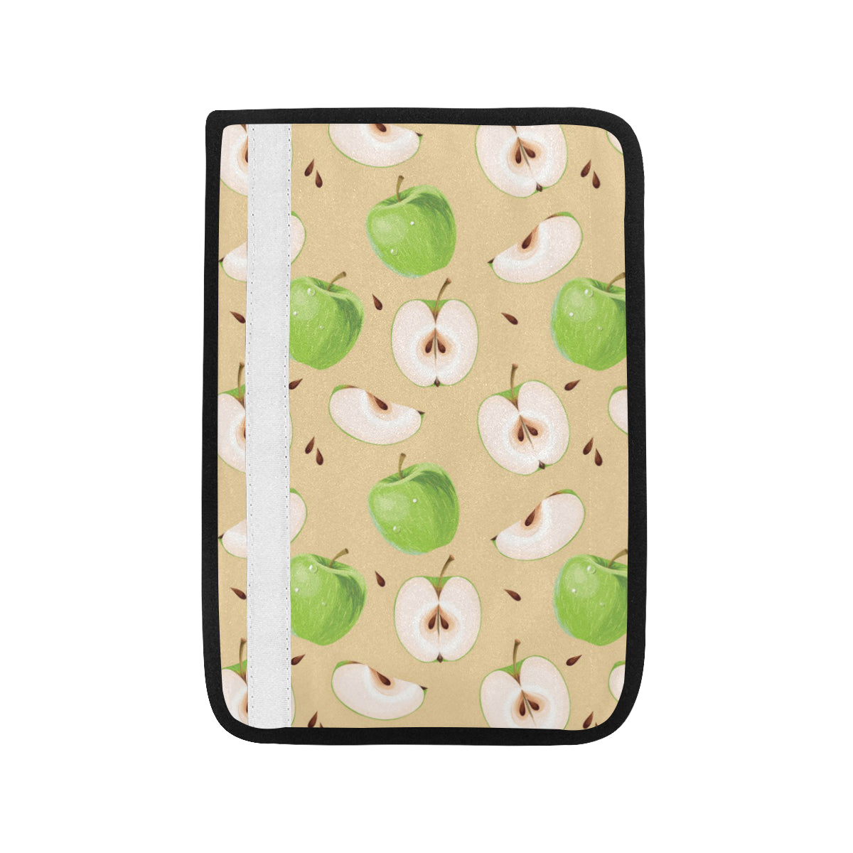 Apple Pattern Print Design AP07 Car Seat Belt Cover