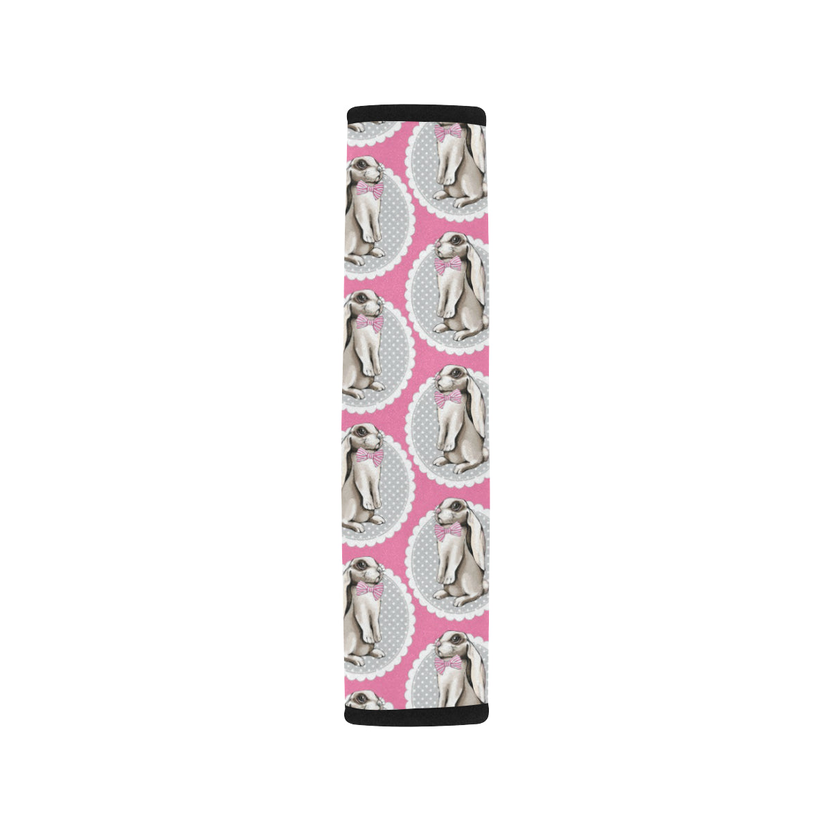 Rabbit Pattern Print Design RB019 Car Seat Belt Cover