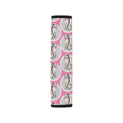 Rabbit Pattern Print Design RB019 Car Seat Belt Cover