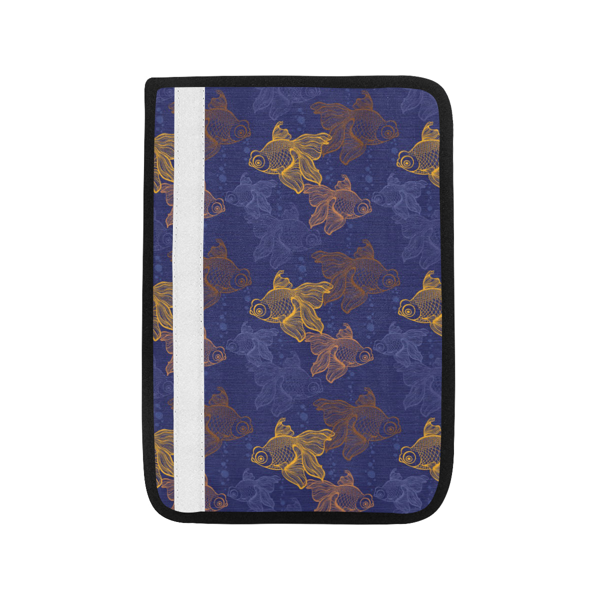 Goldfish Pattern Print Design 01 Car Seat Belt Cover