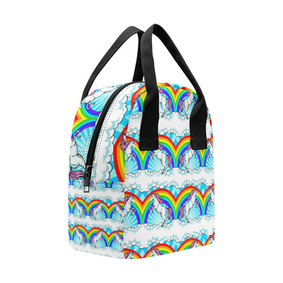 Unicorn Rainbow Insulated Lunch Bag