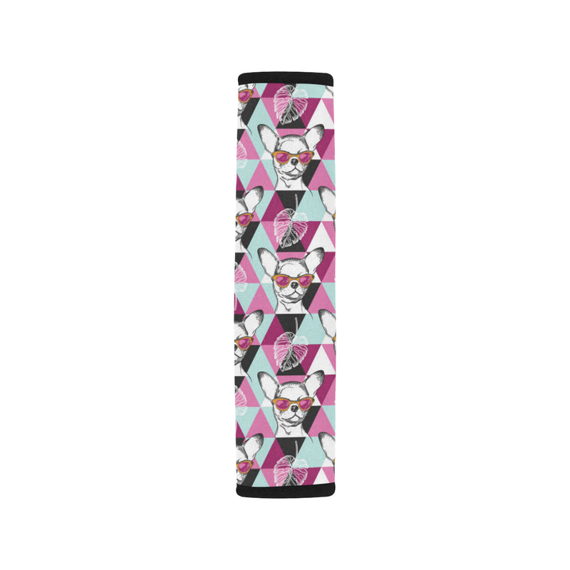 Chihuahua Cute Triangle Pattern Car Seat Belt Cover