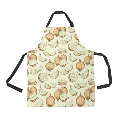 Onion Pattern Print Design A02 Apron with Pocket