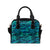 Mermaid Scales Pattern Print Design 06 Shoulder Handbag